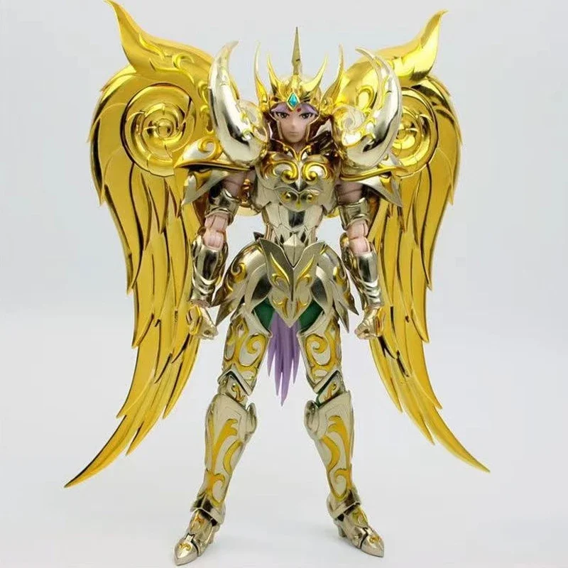 Metal Club/MC Saint Seiya Myth Cloth EX Aries Mu SOG With Totem/Object Gold Knights of the Zodiac Action Figure In Stock