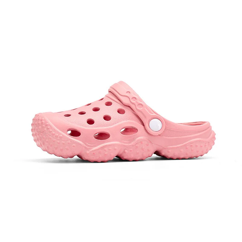 Hollow Shoes for Boys and Girls 2024 New Summer Outer Wear Non-slip Wear-resistant Dual-purpose Sandy Beach Shoes