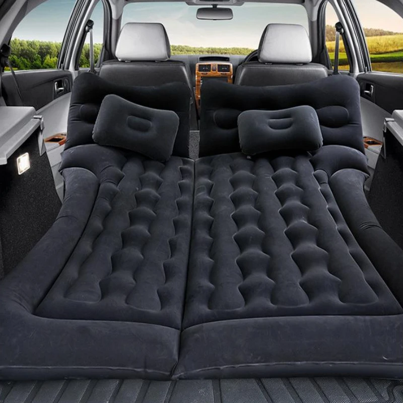 Portable 2-in-1 Inflatable Car Bed for SUV Travel - Image 4