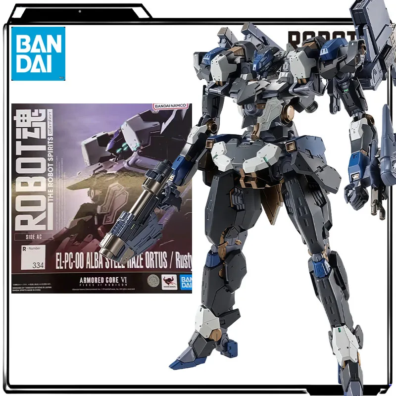 ของแท้จาก Bandai THE ROBOT SPIRITS EL-PC-00 ALBA Rusty & IB-C03 HAL 826 Walter & IB-07 SOL 644 Ayre ฟิกเกอร์แอคชั่นสำหรับเด็กผู้ชาย
