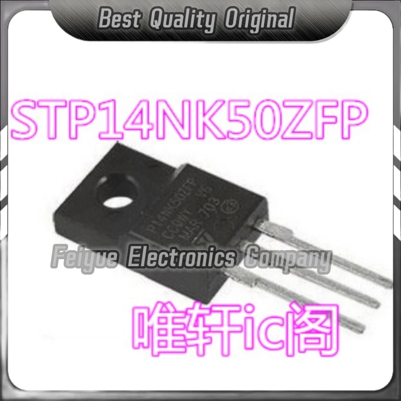 5PCS-20PCS  STP14NK50ZFP P14NK50ZFP P14NK502FP TO-220F  Best Quality Imported Original