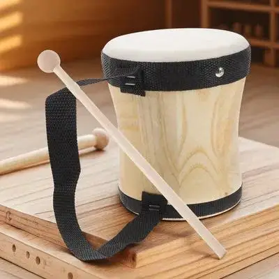 

1 Set Kids Educational Music Early Learning Drum Instrument For Children Handheld Education Percussion Instrument Drum