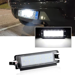 1pc LED License Number Plate Light LampFor Dacia Logan Sandero B8 II Gen Renault Symbol Logan 2012 2013 2014 2015-Car Tail Light