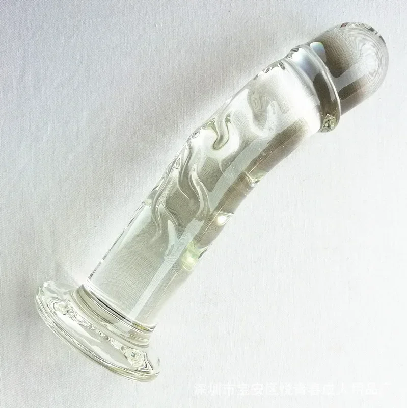 زجاج كريستال جهاز تدليك للبروستاتا الجنس لعب الكبار الاستمناء المكونات الشرج G-بقعة تحفيز الشرج موسع للرجال النساء المثليات #1