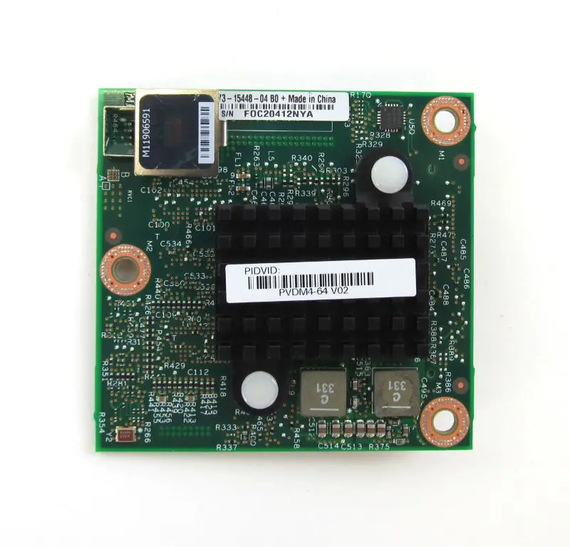 PVDM4-64 New Original NIB 64-channel DSP Module Sealed in BOX Network Router Module Interface Card