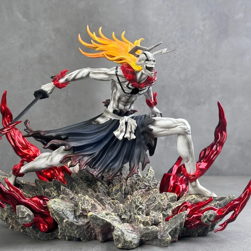 

High Quality Gk Bleach Kurosaki Ichigo 2.0 Boxed Action Figures Statue Collectible Model Desktop Ornament For Adult Collectors