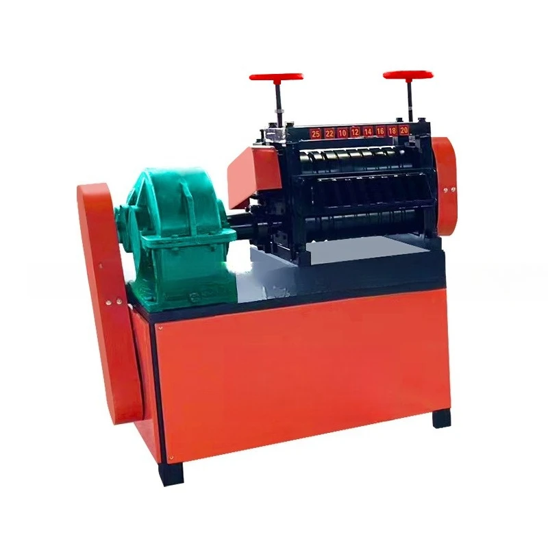 Multi-hole waste steel bar straightening machine 6-20 type waste steel bar bolt straightening machine construction