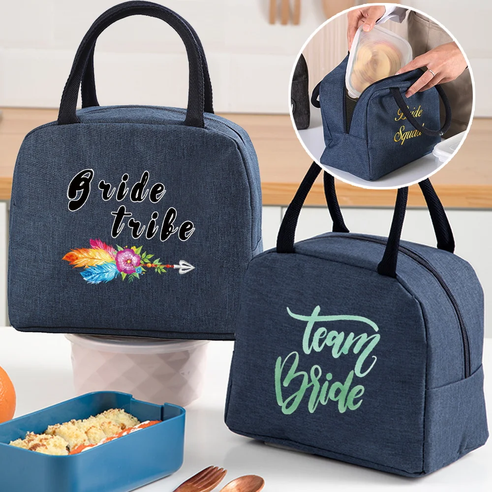 

Lunch Dinner Insulated Canvas Bento Office, Travel Business Handbag Men Women Work Bag Double Layer Travel Storage Bags