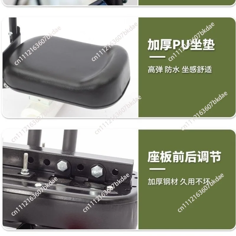 Child Seat for Electric Scooter, Front Mount Toddler Seat, Comfortable & Sturdy Safe Carrier for E-Bike