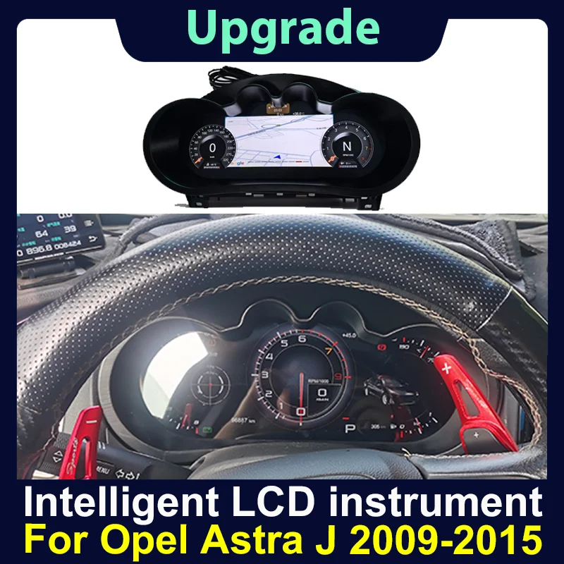 For Buick Excelle opel astra J 2009-2015 Latest Original Car Digital Cluster Instrument  LCD Speed Meter Dashboard