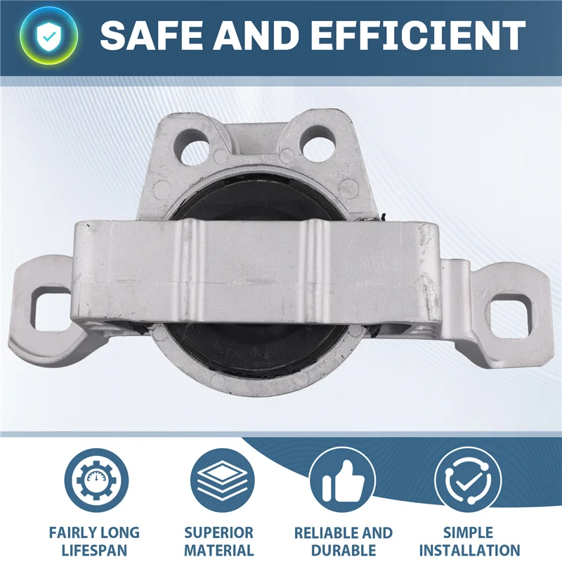 

Hot Selling-3M516F012BG 3M51-6F012-BG Engine Mount Rubber Pad Engine Bracket Spacer Assembly Insulator Support,3M516F012BG 3M51-