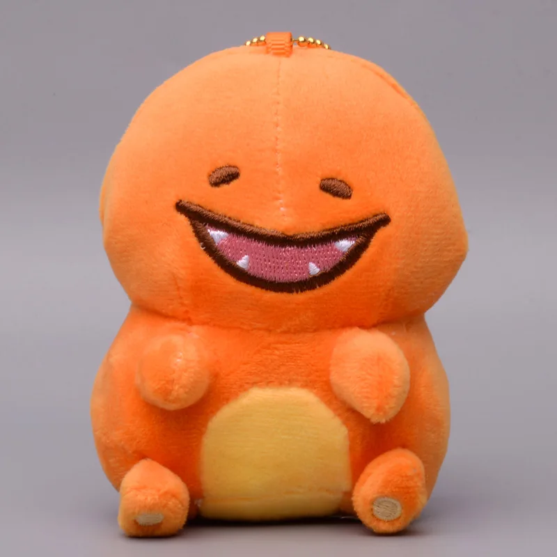 Porte-clés en peluche Pokémon pour enfants, jouets pendentif Pikachu, SLaura, Bulbasaur, Charmander, Sicilax, poupée en peluche Anime, cadeaux de Noël