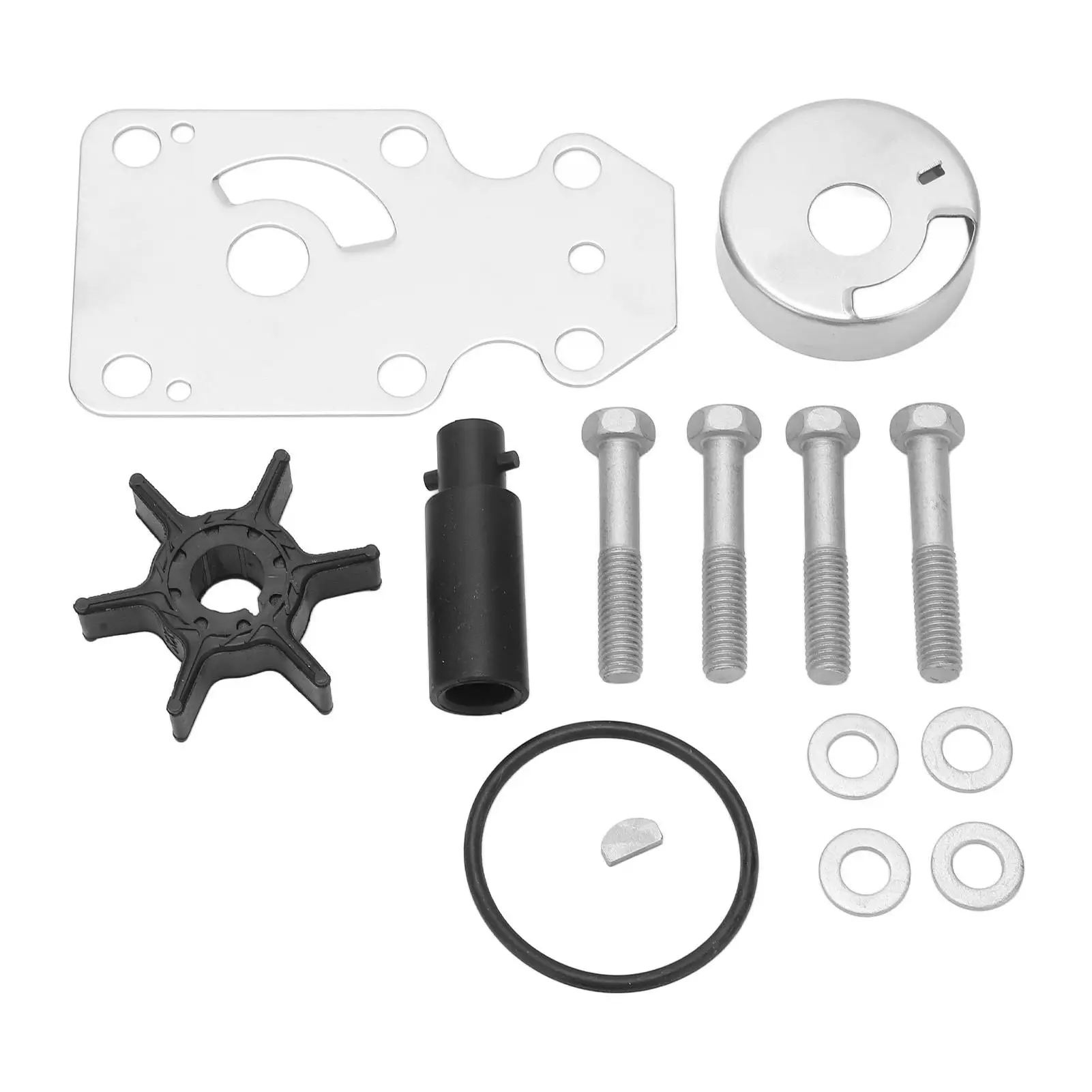 

69G W0078 00 Water Pump Impeller Repair Kit - Rustproof Stainless Steel for outboard Motors 8HP 9.9HP