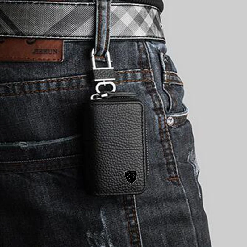 

Soft TPU Car Key Case Cover Keychain Holder for Peugeot 106 107 108 206 207 208 301 307 308 406 407 408 508 607 2008 3008 4008 5