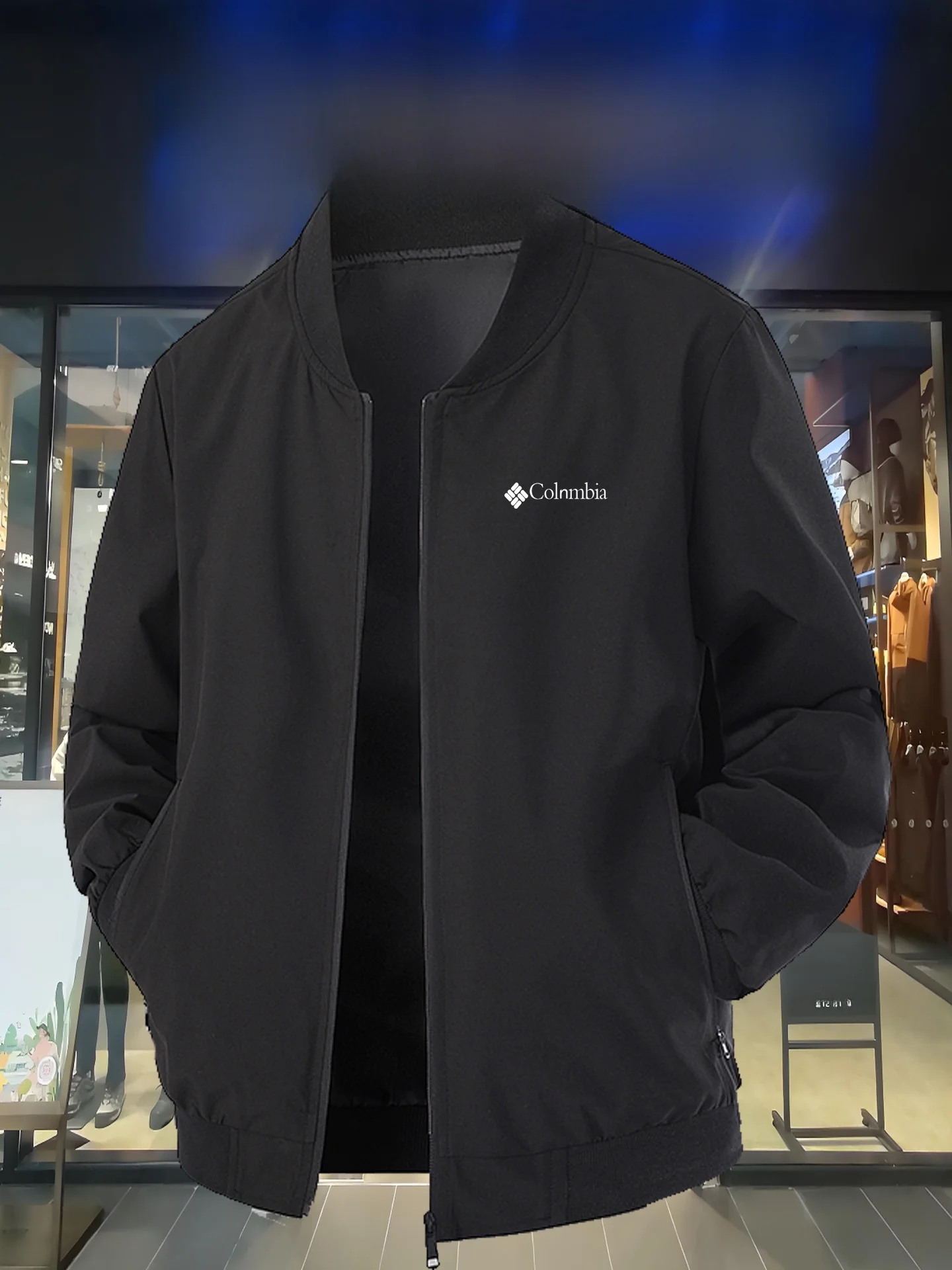 

Мужская тонкая свободная куртка Colum для повседневной носки весной и осенью, для мужчин среднего и старшего возраста