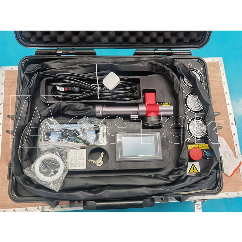 Suitcase & Luggage Laser Cleaning Machine 100w/200w/300w Rust Removal Cleaning Oil Paint for Metal Rust Removing  Laser Cleaner