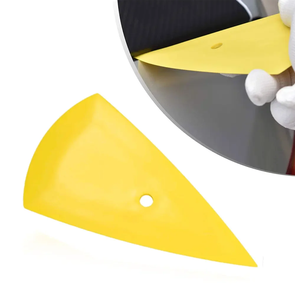 2pcs Car Film Installation Tools Auto Window Gap Squeegee Scraper Car Body Film Triangle Card Scraper Car Tool Accessories