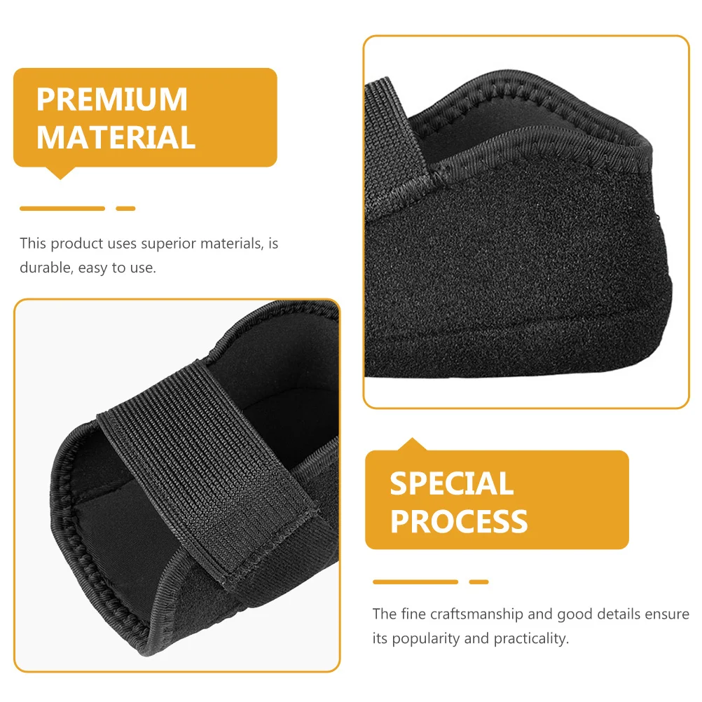 

1Pair Heel Protective Cover Breathable Non-Slip Heel Cushion for Pain Relief Comfortable Support Soft Wearable Sleeve for Daily
