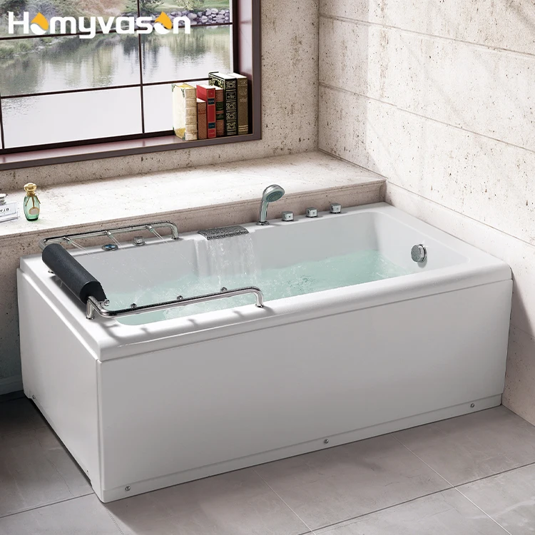 

Modern Cheap Hot Sale China Manufacturer Spa Whirlpool Bathtub Massage Function Freestanding Bathtub