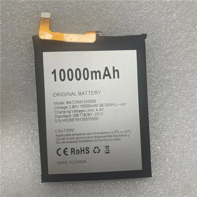 100% original battery for DOOGEE S88 pro battery 10000mAh new production Date for DOOGEE BAT20M1310000 battery