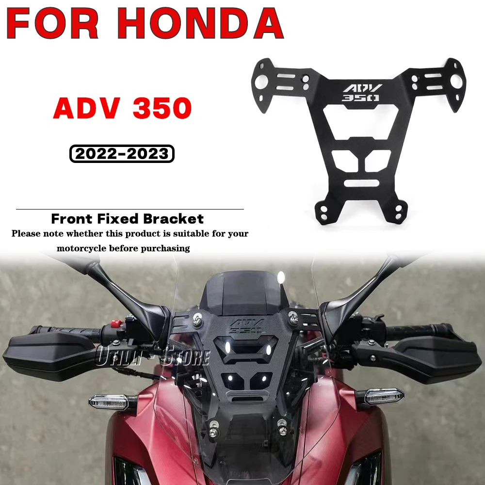 

For HONDA ADV350 2022 2023 Motorcycle modification accessories Front Fixed Bracket Forward Moving Rear View Mirrors Holder Kit