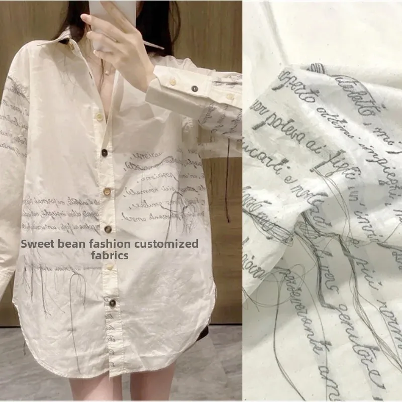 

Окрашенная в пряжу парчовая жаккардовая ткань, рубашка с бахромой, платье, одежда, европейский бренд, модный дизайн, шитье, оптовая продажа, ткань