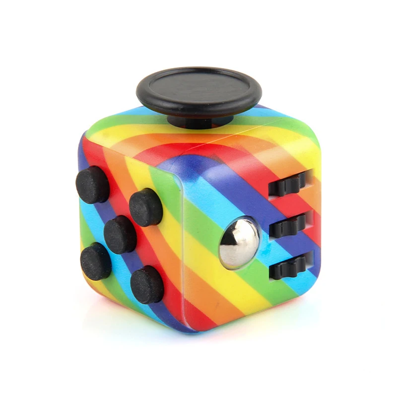 Einfarbige Stressabbau-Würfel - Geeignet zur Drucklinderung, Angstlinderung, Stressabbau für Erwachsene, Anti-Stress-Fidget-Spielzeug – Detail 31