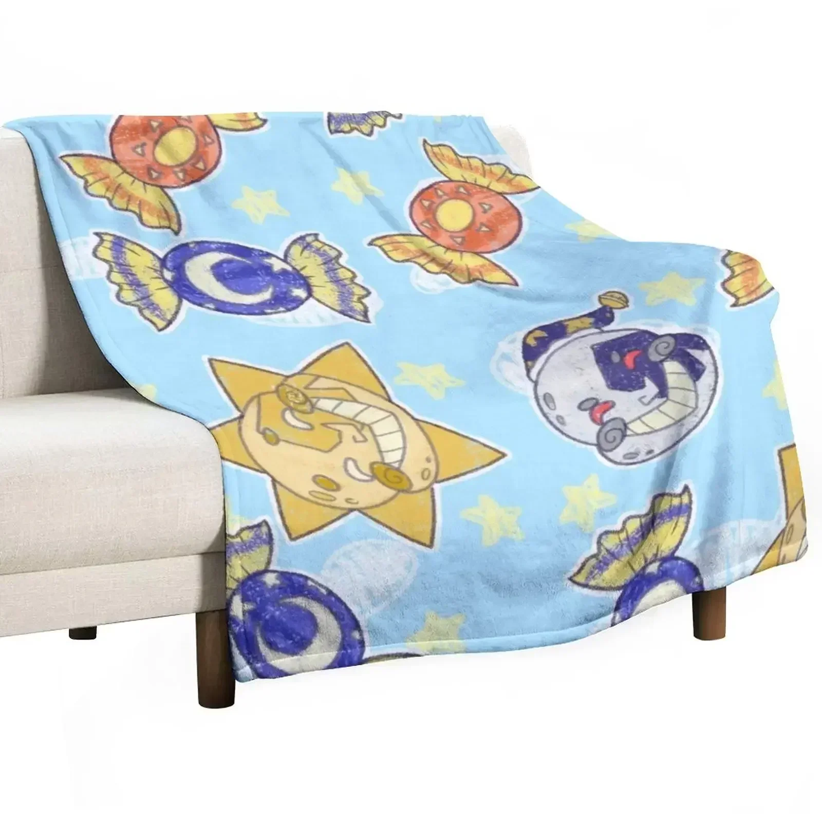 Superstar Daycare Pattern Throw Blanket Personalized Gift Summer halloween Bed covers for winter Thermal Blankets