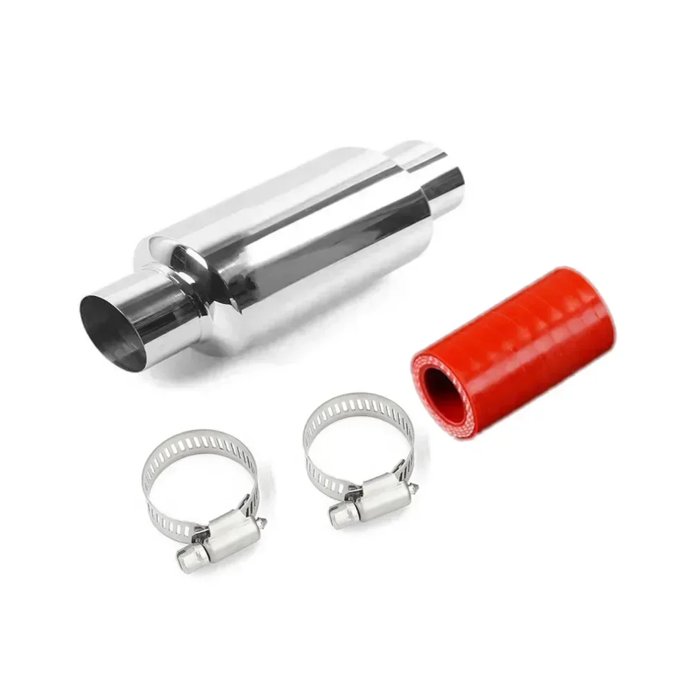 

1Set Stainless Steel Exhaust Pipe Muffler Kit For HPI BAJA ROVAN 5B 5T 5SC LOSI TDBX FS 1/5 RC Car