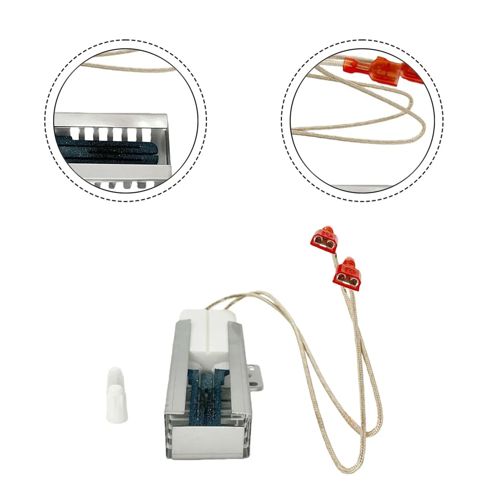 Silicon Carbide Flat For igniter for Gas Stoves AP5315579 Sensor Probe Replacement Compatible with Most Models