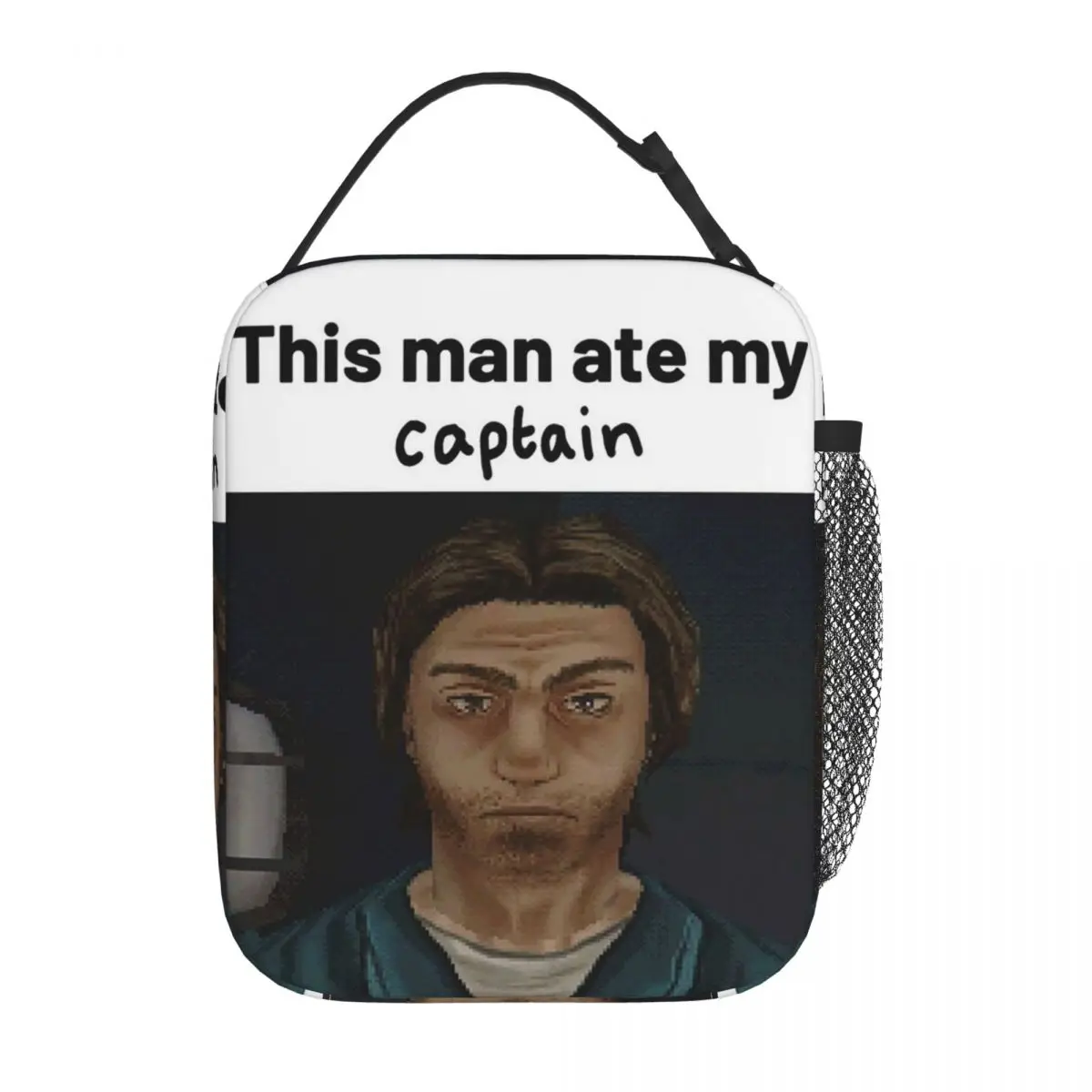 Game Mouthwashing Jimmy Insulated Lunch Bag for Women Kids Leakproof Food Boxes Thermal Lunch Box Tote