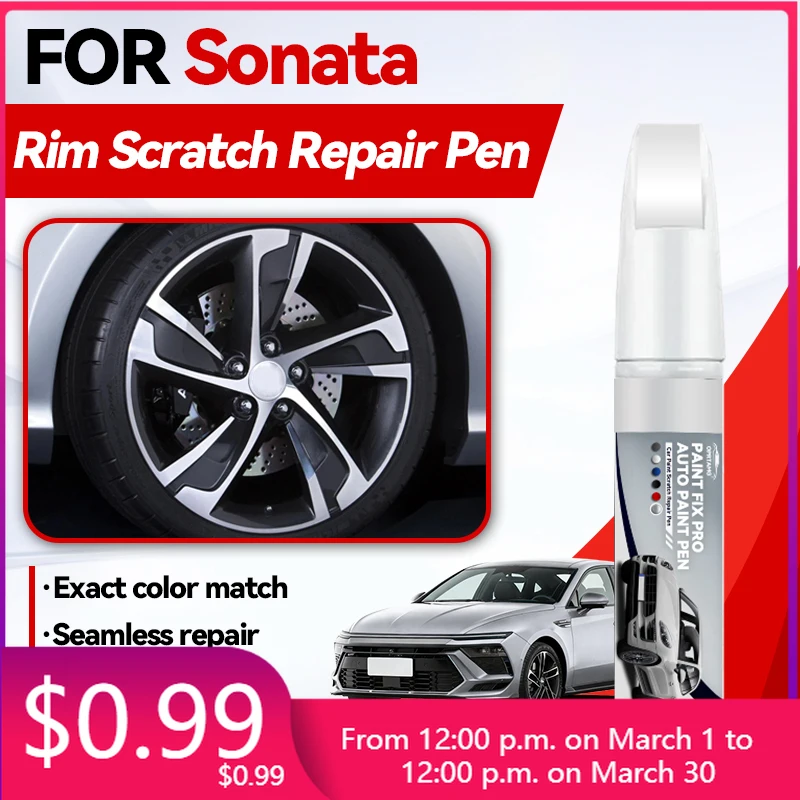Car Accessories For Hyundai Sonata 1985-2025 Y Y2 Y3 EF NF YF LF DN8 Paint Repair Pen Touch Up Scratch Remover DIY Aut
