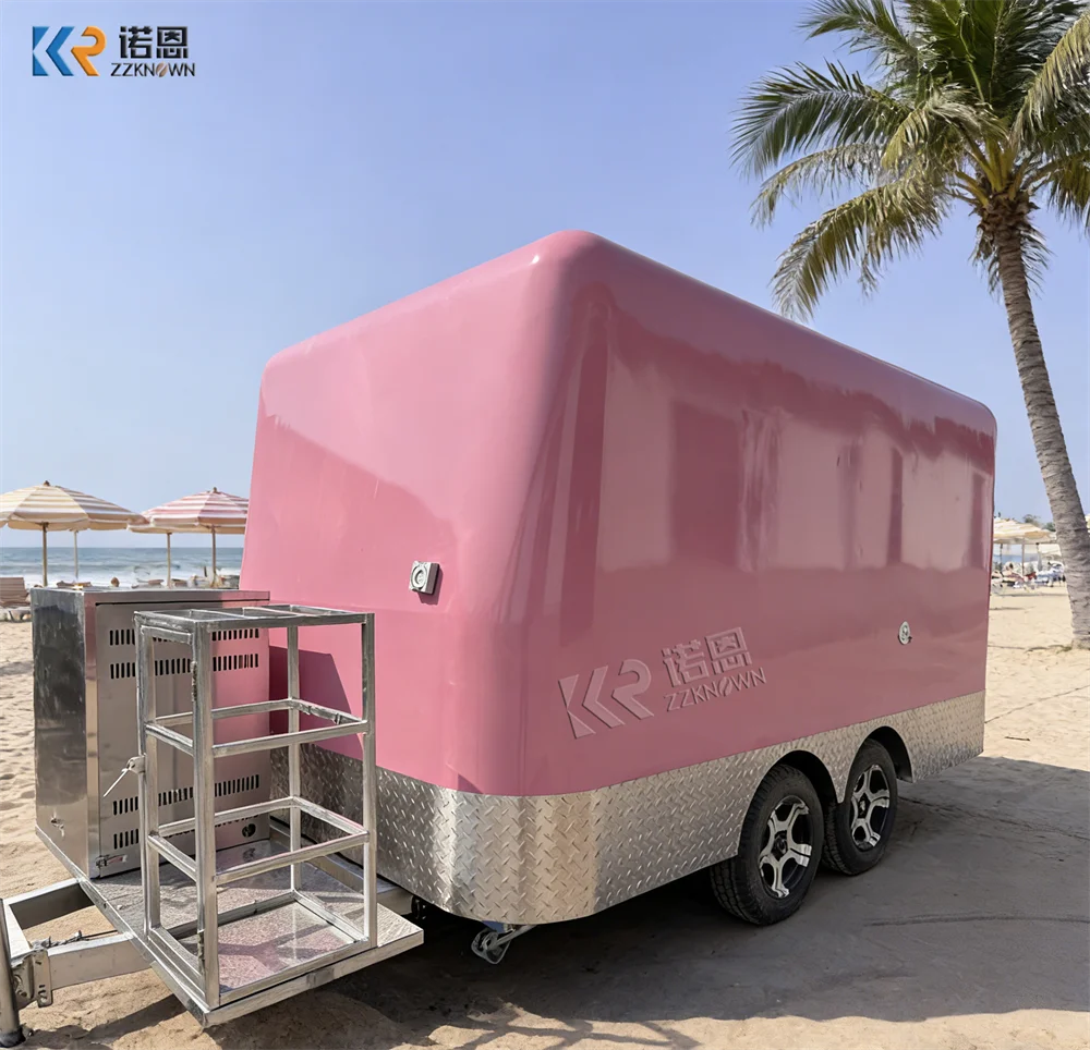 

Custom Professional Urban Catering Street Coffee Food Truck Outdoor Pizza Cart Snack Mobile Food Trailer Fully Equipped