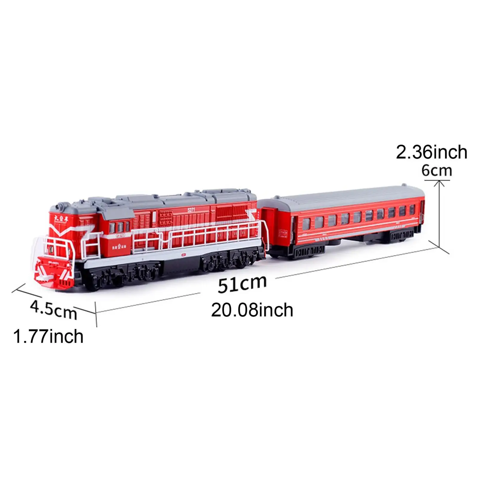 古典的な列車のシミュレーションセット,音と光,装飾的な装飾,列車モデル