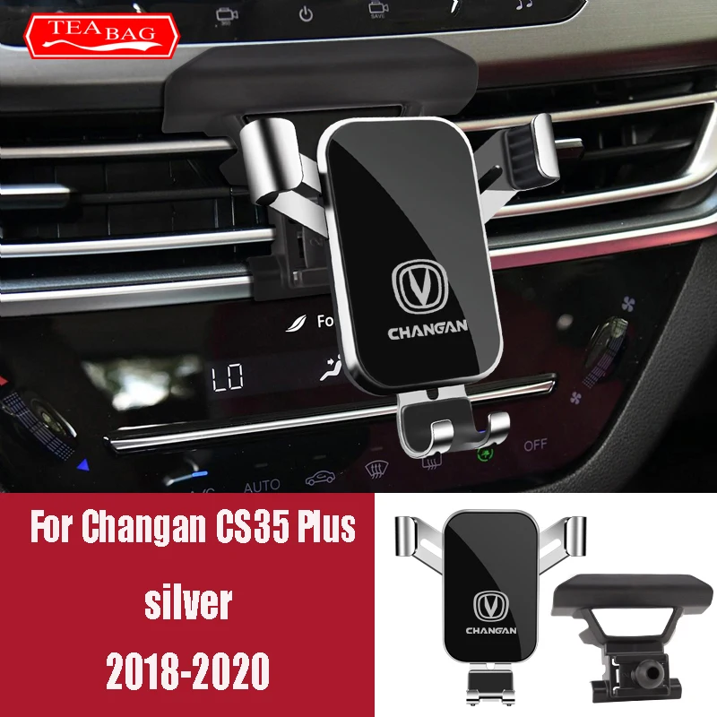 Car Mobile Phone Holder For Changan CS35 CS55 CS75 Eado Plus 2018-2020 GPS Stand Rotatable Auto Air Vent Mount Bracket Gravity