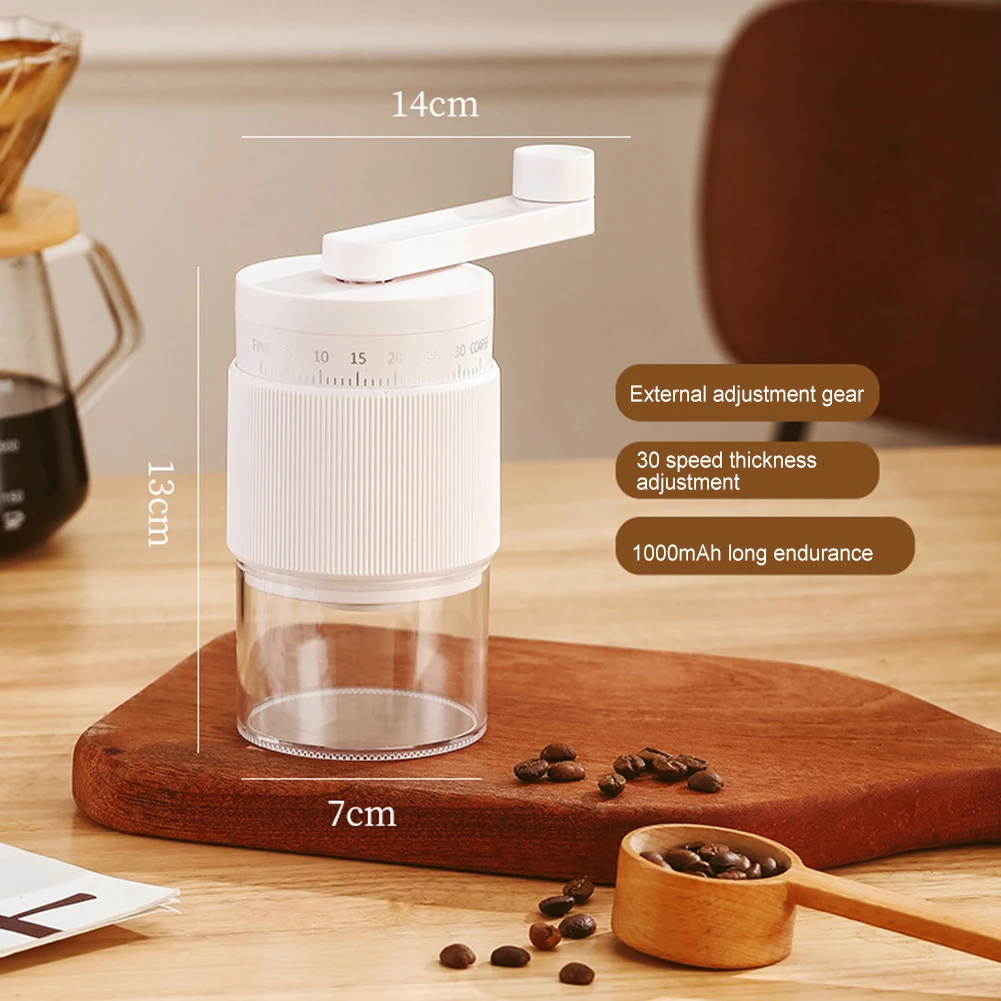 

35-Gears Coffee Grinder Manual Coffee Grinder External Adjustable For Home Kitchen Appliances Coffee Grinder Parts