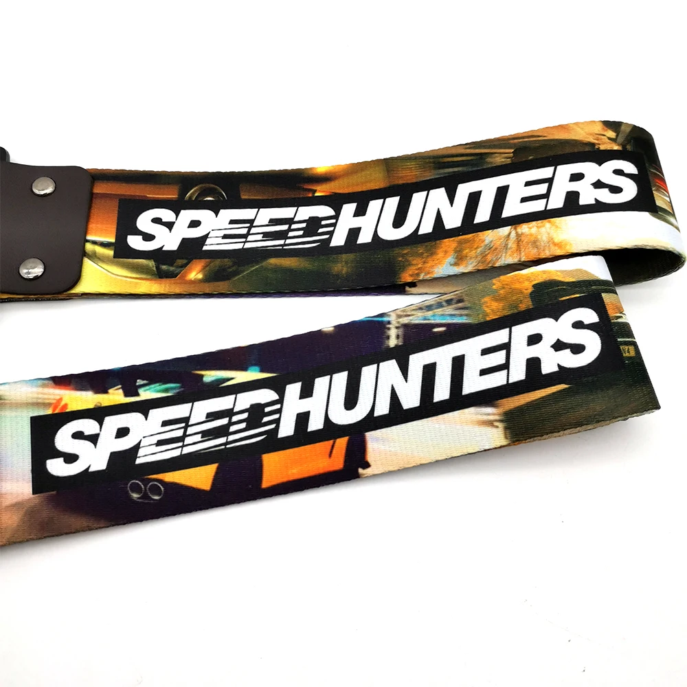 JDM سباق نمط سيارة دراجة نارية قلادة سحب حزام حزام حبل للسحب الشريط مقطورة حبل الوفير سحب حزام الأولي D الملحقات #4