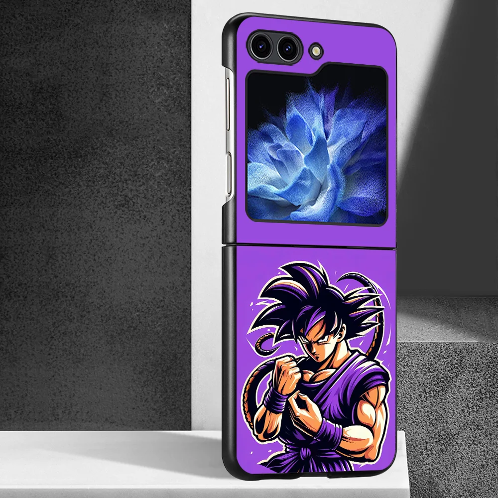 Case for Samsung Galaxy Z Flip 8 Z Flip6 Z Flip4 Z Flip5 Z Flip 7 6 5 4 ZFlip7 FE ZFlip8 Phone Cover Dragons Ball Goku