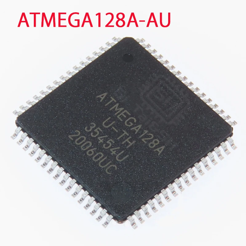 5PCS ATMEGA128A-AU ATMEGA128-16AU ATMEGA128L-8AU chip microcontroller 8-bit AVR TQFP-64