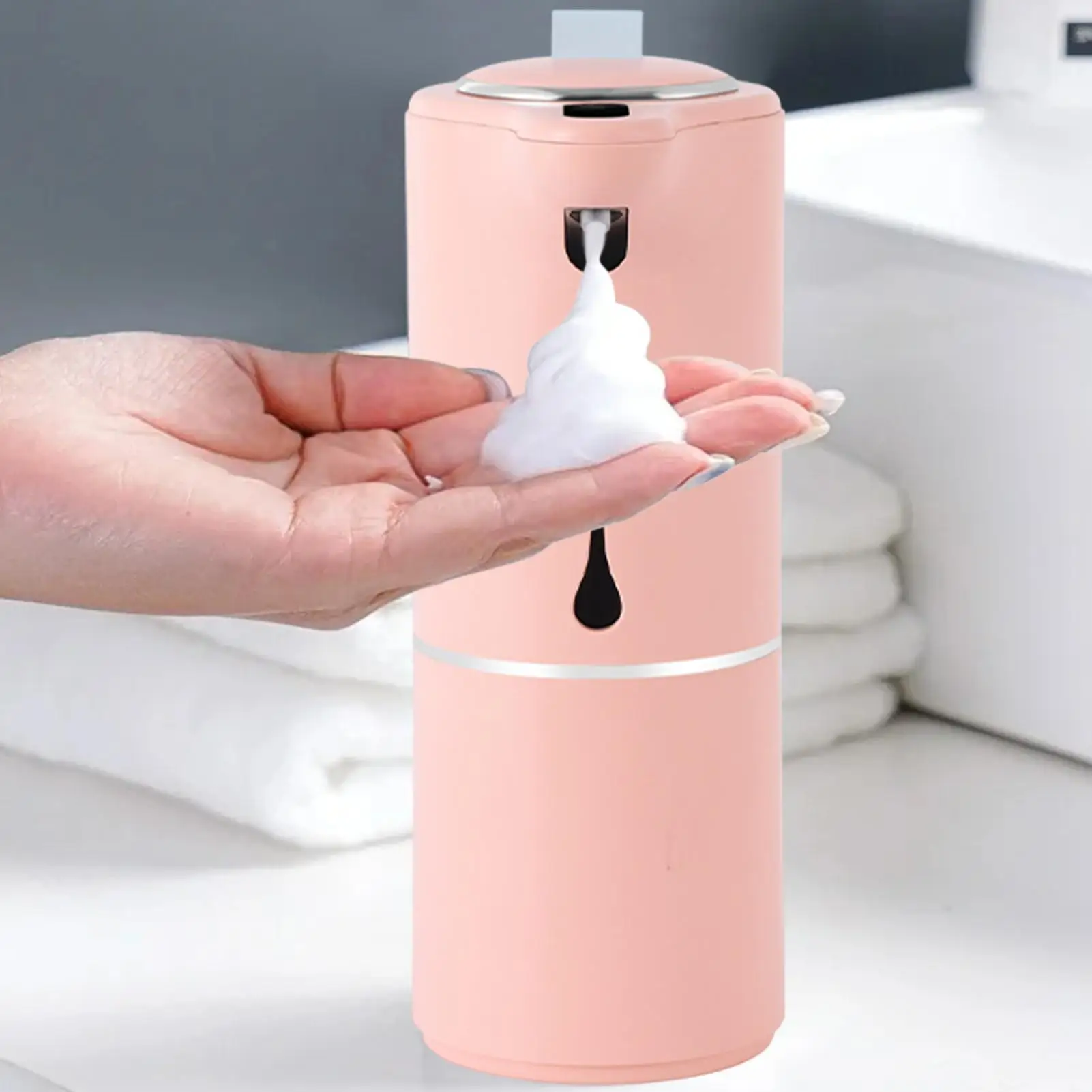 

Automatic Soap Dispenser Touchless Electric Hand Soap Dispenser 280ml With Sensor Liquid Foam For Men Women Kids Adults Hotel