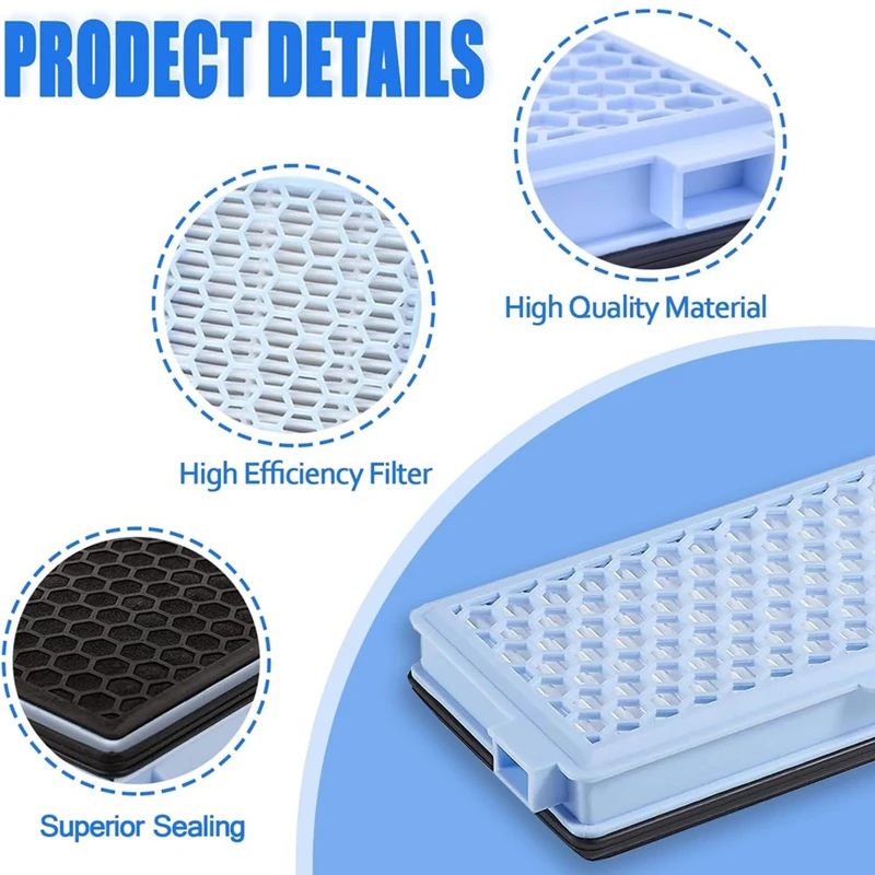 진공 청소기 부품, Miele 컴팩트 C1 및 C2, Complete C2 및 C3, S8340, S4000, S5000, S6000, S8000 용 필터