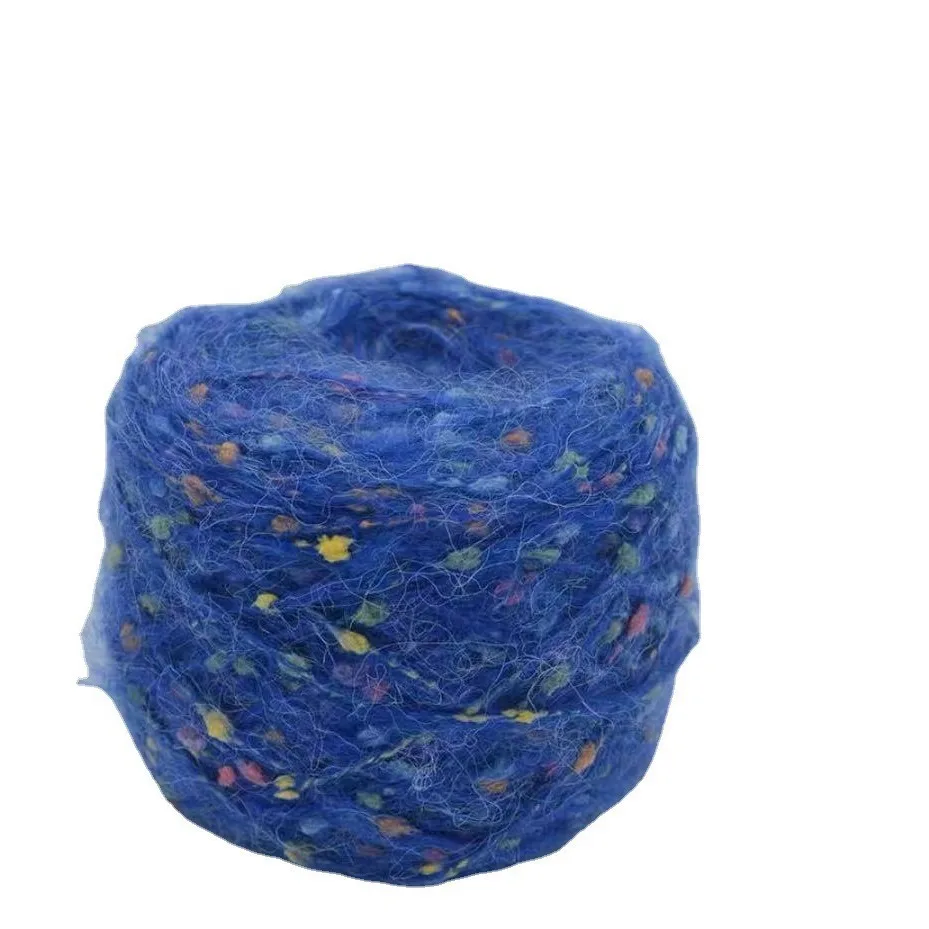 50 جرام/مجموعة الكروشيه 1 رقائق قوس قزح البازلاء طفل الموهير الغزل الحياكة ل معطف قبعة دمية متوسطة سميكة لينة الصوف الموضوع السلس الجلد ودية