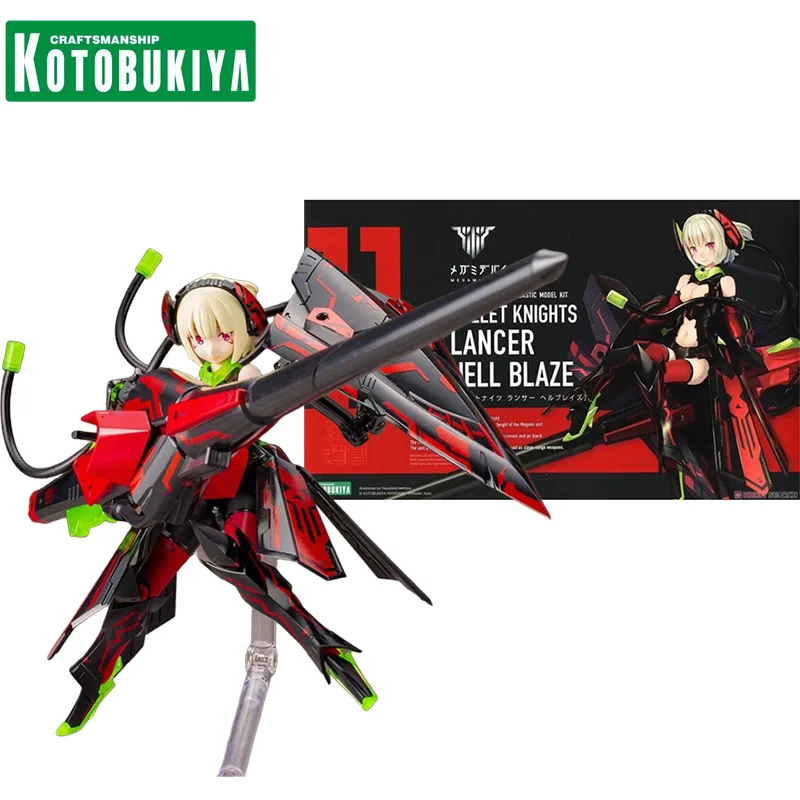 KOTOBUKIYA Original MEGAMI DEVICE 11.1 Anime Figure Mobile BULLET KNIGHTS LANCER HELL BLAZE Action Figure Toys for Kids Gift