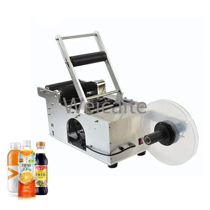 

Semi-automatic Label Bottle Labeling Machine Sleeve Labeling Machine Round Bottle Labeling Machine