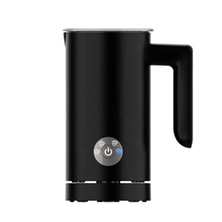 رغوة الحليب الكهربائية الفاخرة شعار مخصص خلاط القهوة البلاستيكية الفاخرة للاستخدام المنزلي رغوة الحليب الكهربائية #3