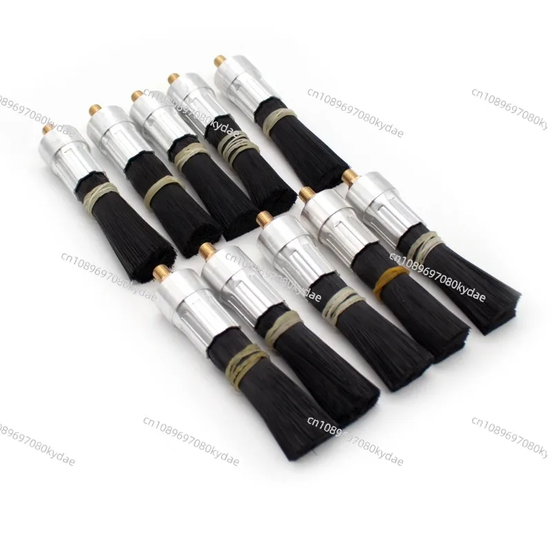 

10 шт. круглых нейлоновых смазочных щеток для цепей и направляющих, автоматическая смазка эскалаторов, резьба M8/M10