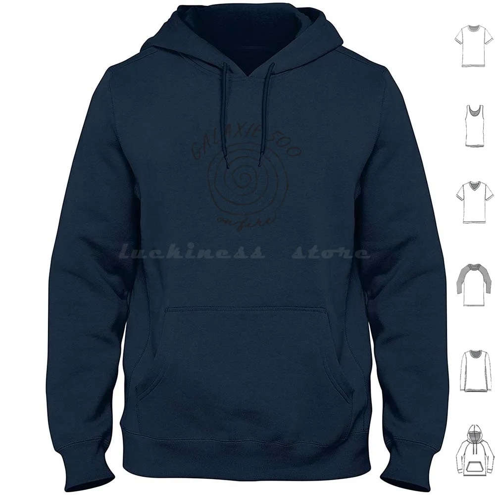 Galaxie 500 sudaderas con capucha de manga larga Galaxie 500 Mazzy Star cubos de azúcar Bjork Stereolab la cadena de Jesús y María adolescente