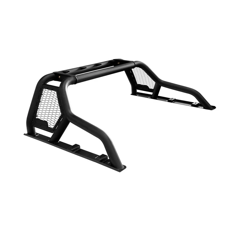Black Powder Coating Pickup Offroad Truck Chase Racks Roll Bed Bar
