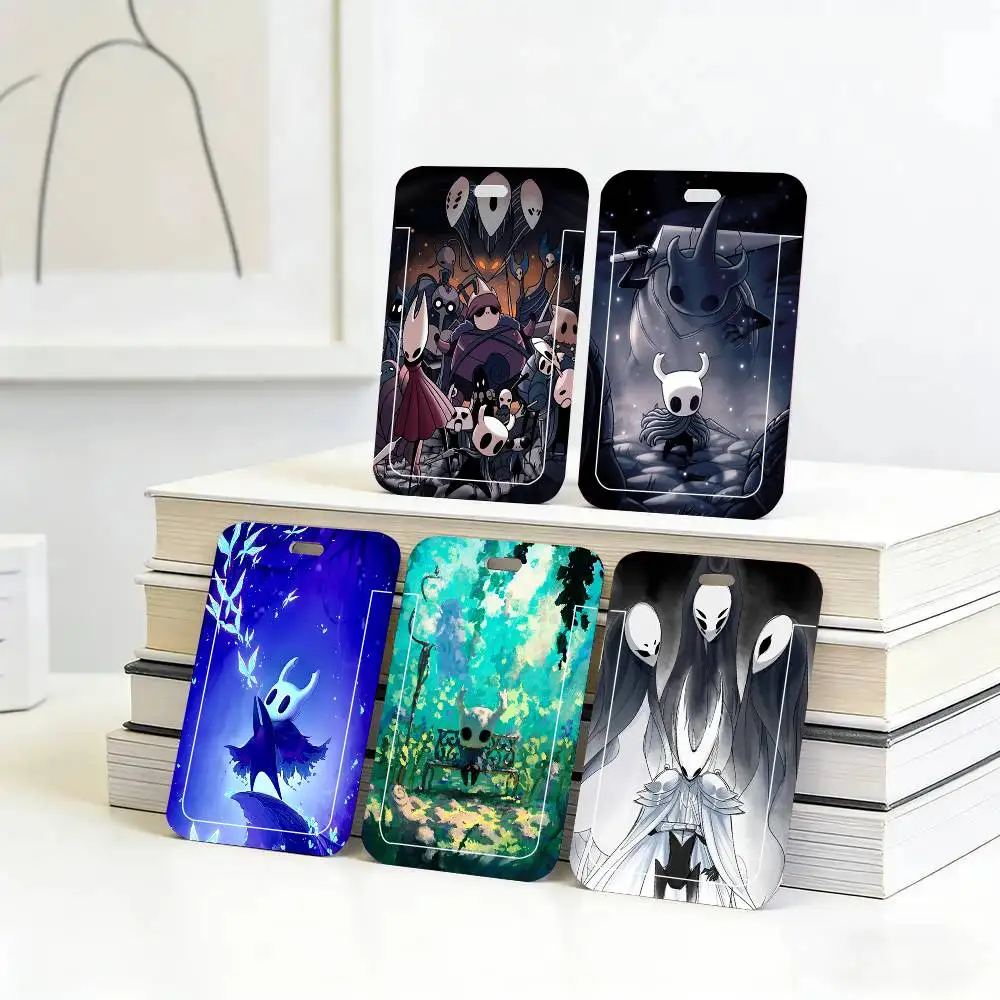 Animation The Hollow Knight Adventure Game Black Lanyard Card Holders Student Meal Cards And Campus Ids School