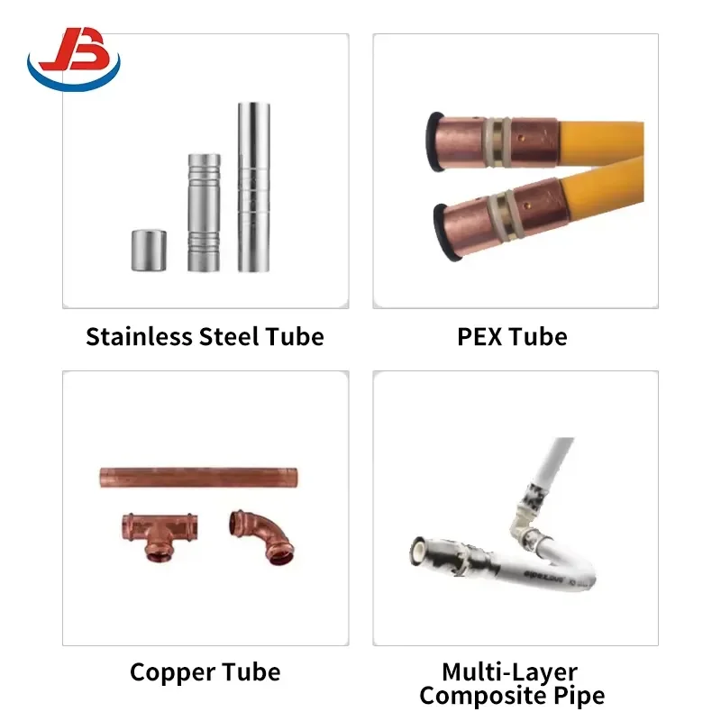 JB JB-1550 Factory Electric Hydraulic Crimping Tool 18V Battery OLED Screen Auto Reset One-Key Start Stainless Steel Copper